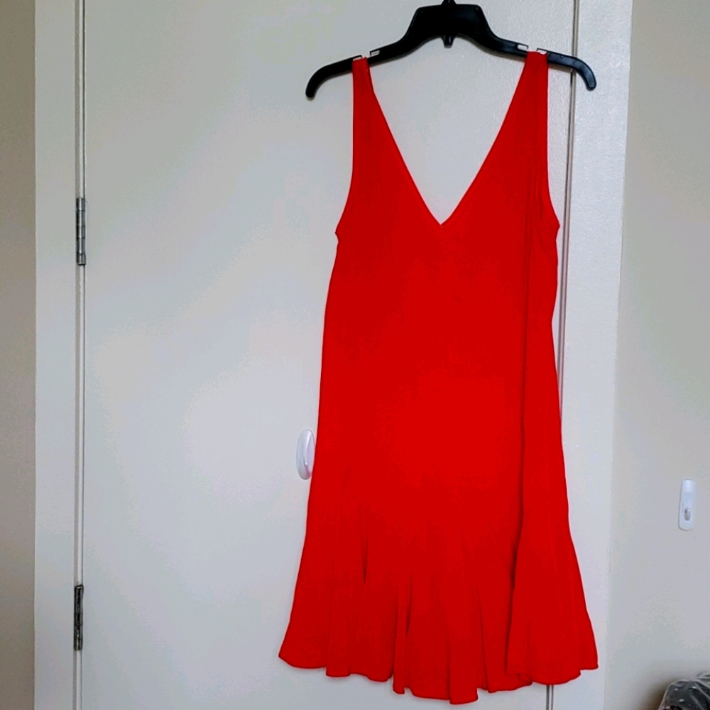 Silk Trim Free People Tank Dress